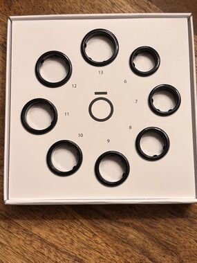 Oura Black Sizing Ring Set (Multiple Sizes) Oura Ring 3